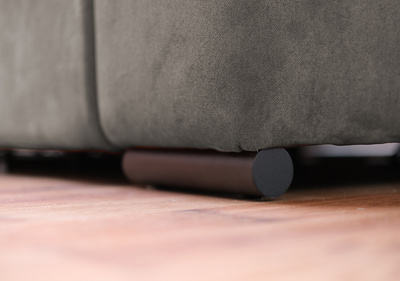 Narożnik EXCELLENT | Pod wymiar | Szary | Welur