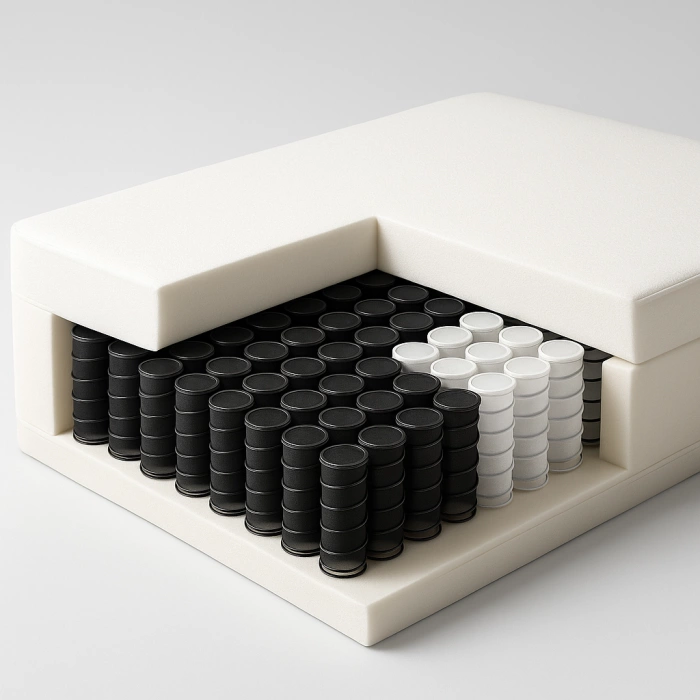 Łóżko tapicerowane z pojemnikiem LUNA SOFT – różne rozmiary