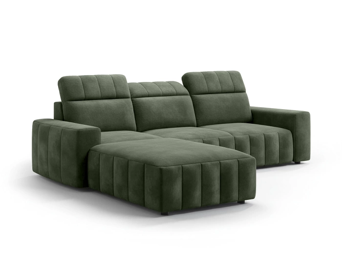 Narożnik Toro Compact - rozkładany z funkcją spania i pojemnikiem