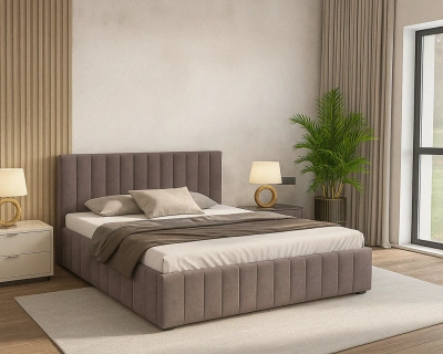 Łóżko tapicerowane z pojemnikiem KRIS ALTO - różne rozmiary