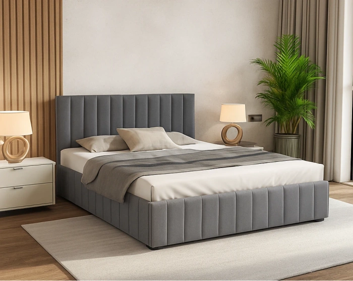 Łóżko tapicerowane z pojemnikiem KRIS ALTO - różne rozmiary
