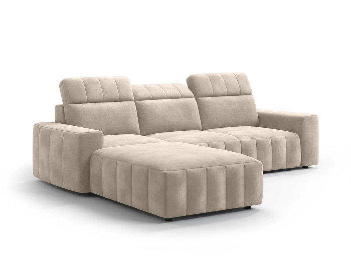 Narożnik Toro Compact - rozkładany z funkcją spania i pojemnikiem