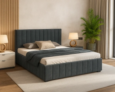 Łóżko tapicerowane z pojemnikiem KRIS ALTO - różne rozmiary