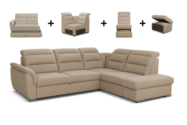 KORFU | Twój narożnik. Twój układ. Twój wymiar