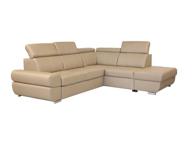 Narożnik Malta rozkładany z funkcją spania i pojemnikiem na pościel