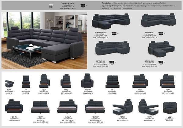 Narożnik MERLIN konfigurator